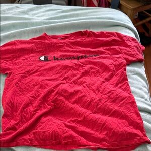 Champion Bold Red Tee